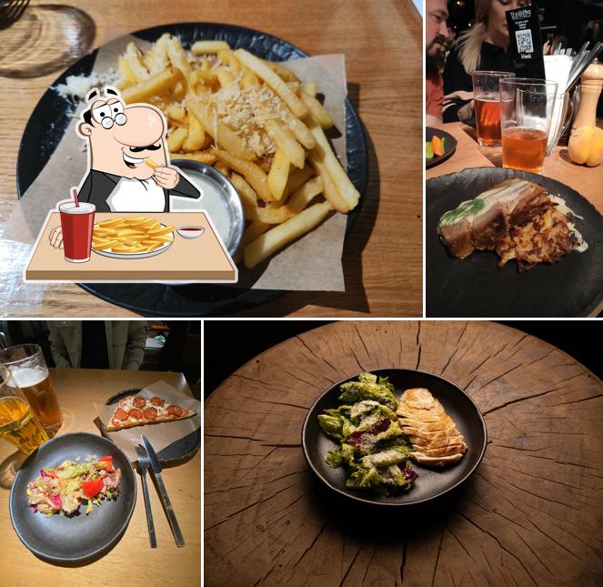 Картофель фри в "The Pivo"