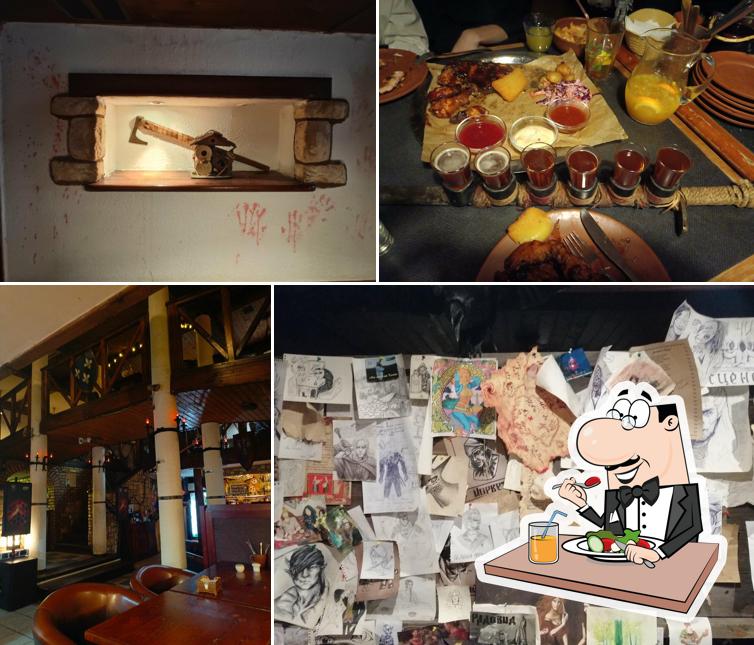 Еда в "Таверна Дядя Геральт"