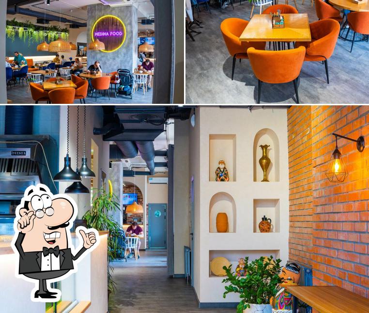 Интерьер "Кафе Медины"