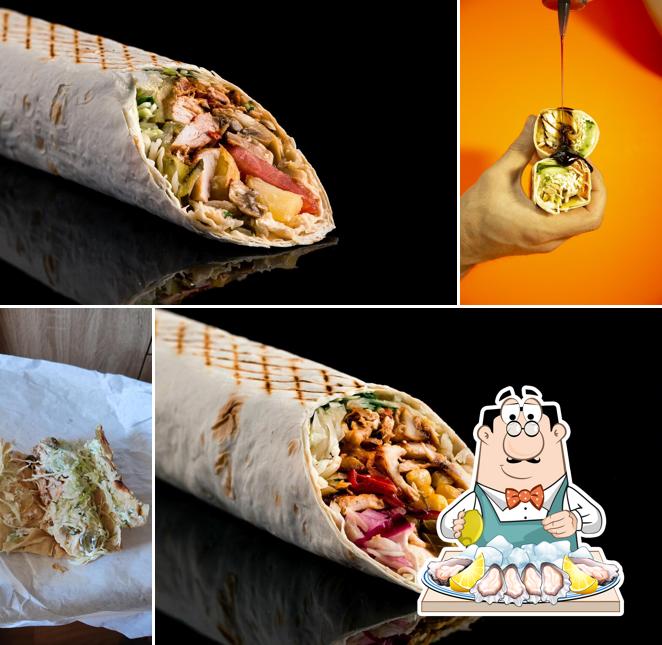 Устрицы в "Куркума"