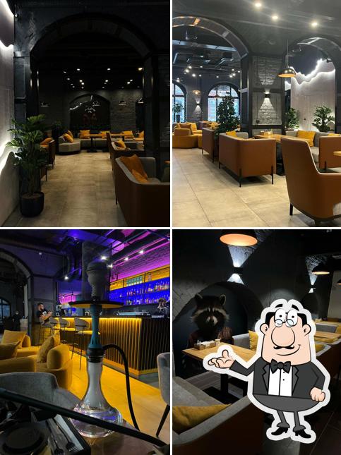 Посмотрите на внутренний интерьер "Енот"