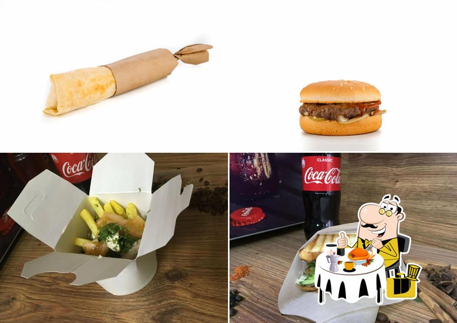 Еда в "Супере гиро"