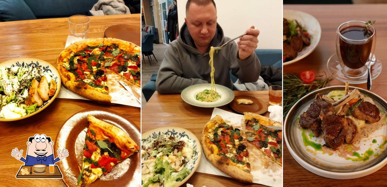 Блюда в "Пиццатория"