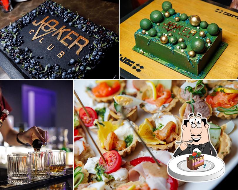 Шоколадный торт в "JOKER Poker Club"