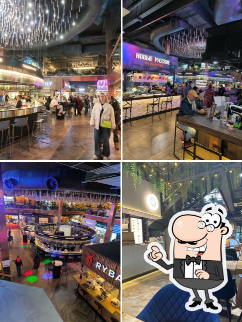 Посмотрите на внутренний интерьер "Парк фудхолл"