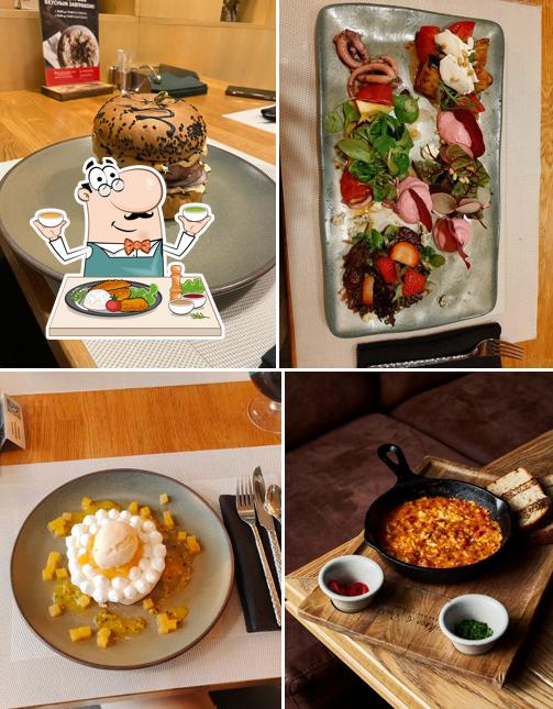 Крем-брюле в "Мясо&Рыба"