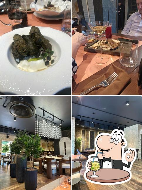 Напитки и внутреннее оформление в Cascade