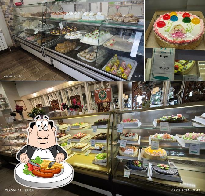 Блюда в "Кондитерской"