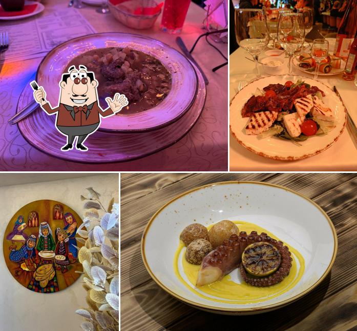 Еда в "Мангале"