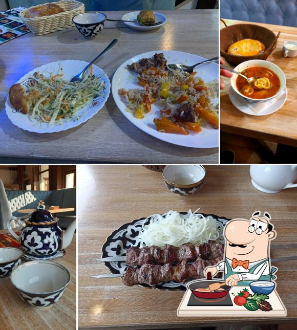 Курица с соусом карри в "Центр плова"