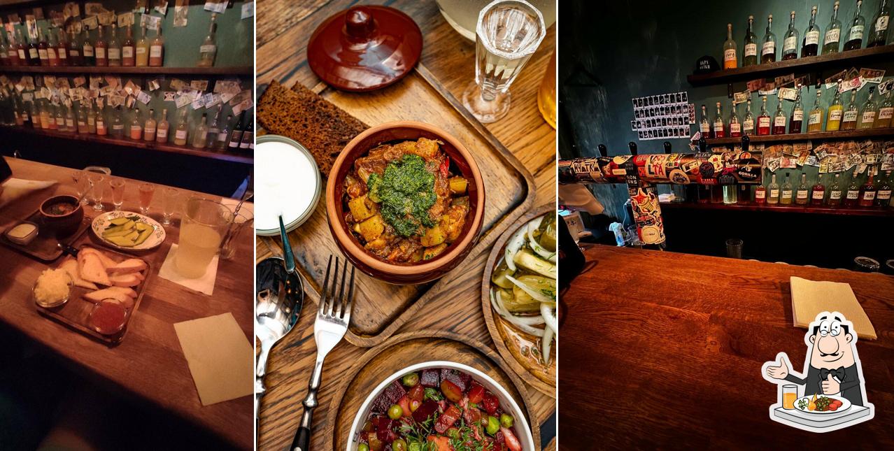 Еда в "Икра и Водки"