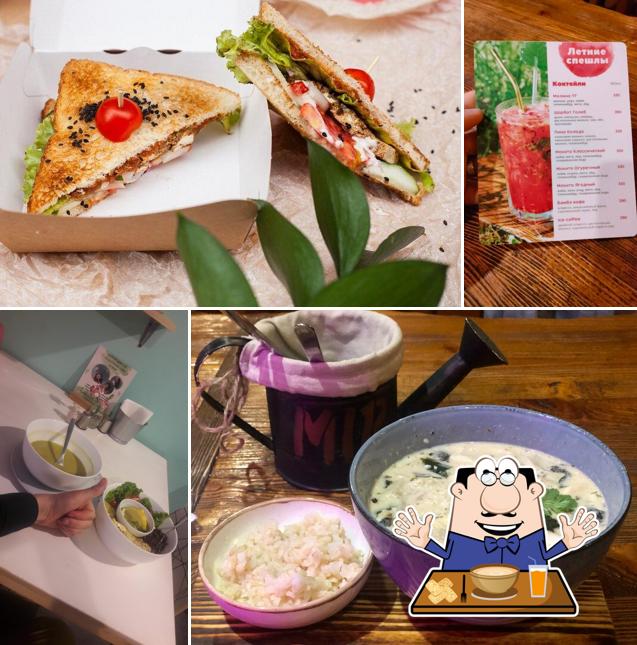 Клэм-чаудер в "Mir Mir"