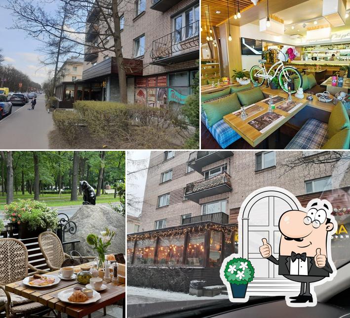 Посмотрите, как "Bona" выглядит снаружи