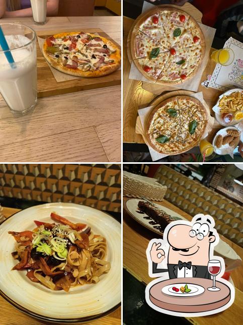 Блюда в "кафе Мерано"