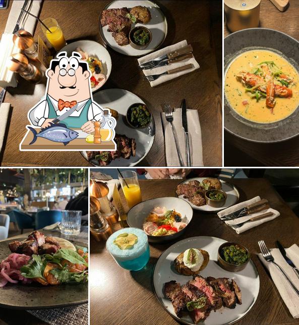 Лосось гриль в "Про печь"