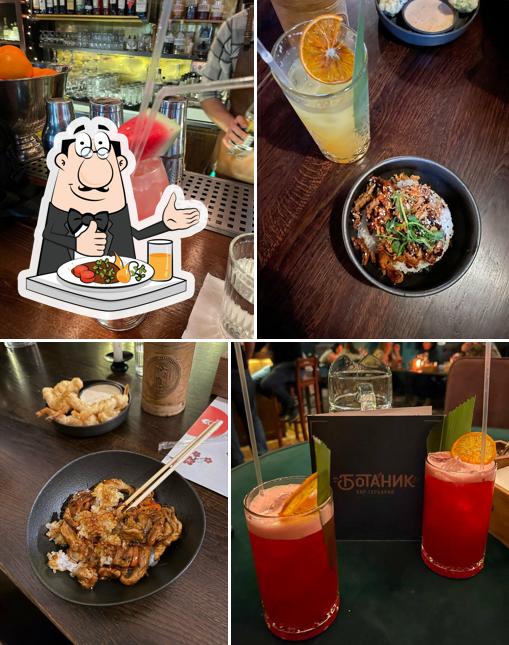 Блюда в "Ботаник Бар-гербарий"