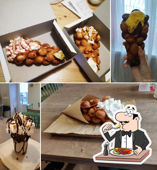 Шоколадный мусс в "Чуде Вафли"