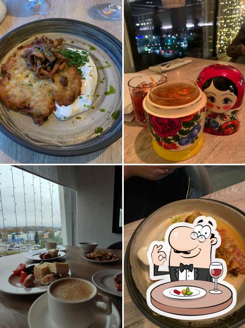 Еда в "Волге"