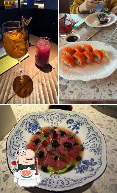 Тартар из тунца в "Честная Рыба"