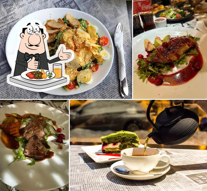 Еда в "Ресторане-баре "Котлета""