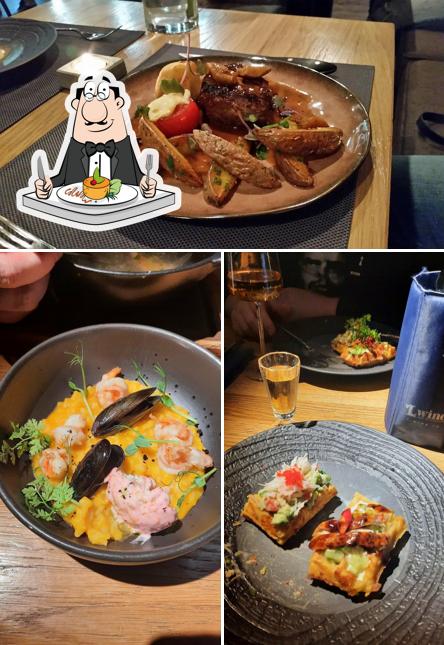 Еда в "Lambic Seafood"