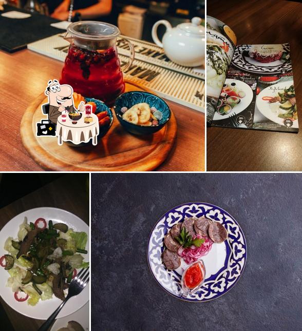 Еда в "Чайхане Пахлава"