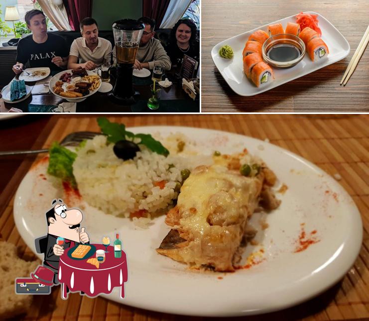 Вафли в "Ирландском пабе Дублин"