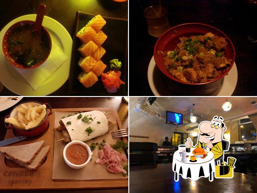 Еда в "Сеновале"