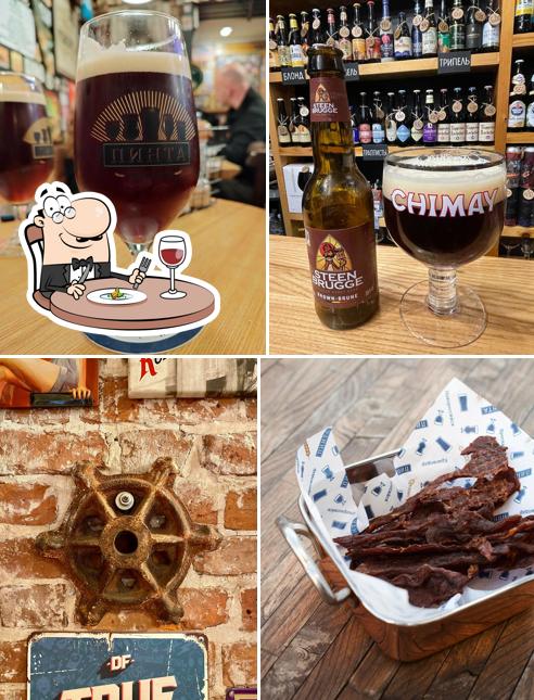 Шоколадный мусс в "Пивотеке Пинта"