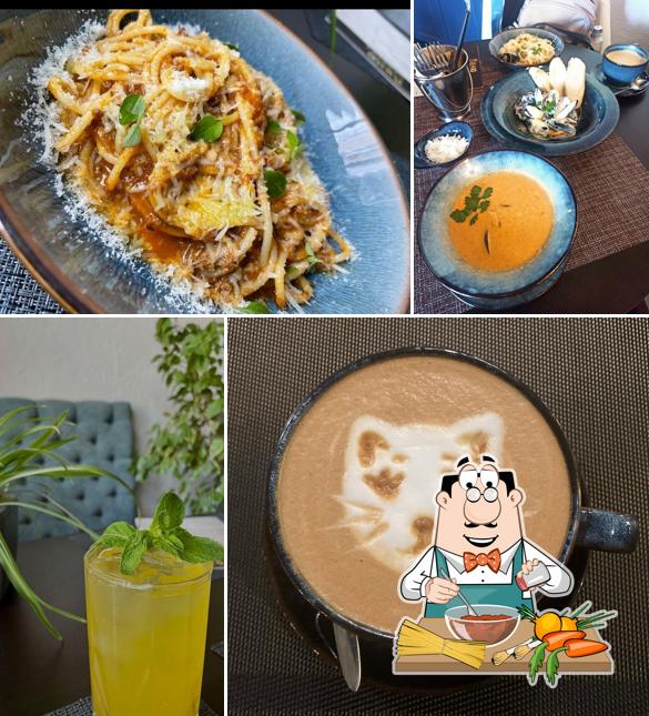 Спагетти болоньезе в "Палитра"