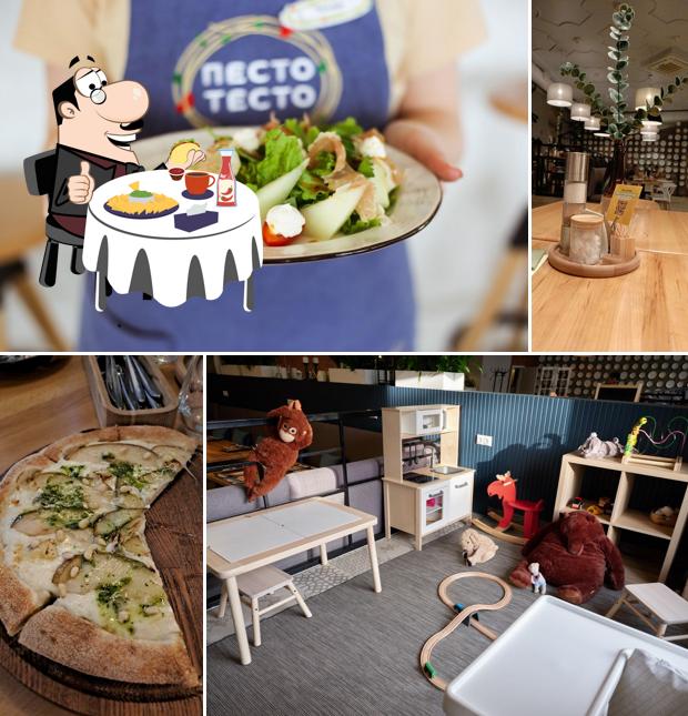 Сырная тарелка в "Песто Тесто"