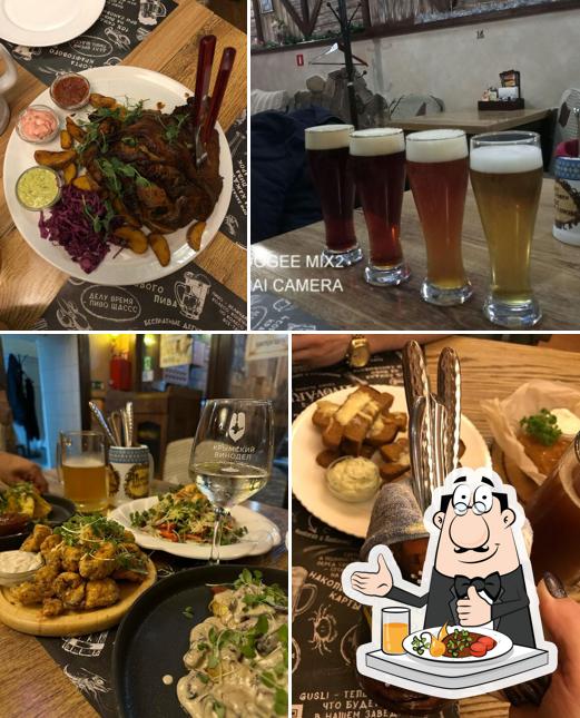 Еда в "Чешском Сладеке"