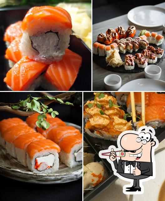 В "Фуджи" предлагают суши и роллы