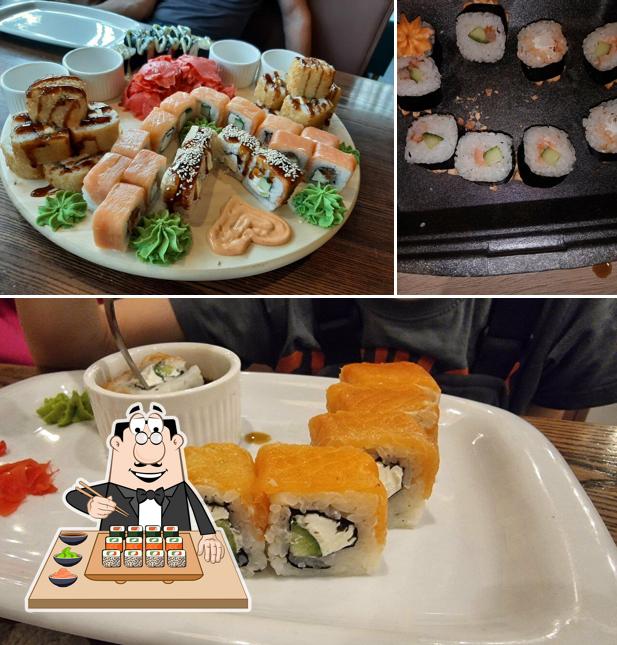 В "Чикибамбони" предлагают суши и роллы