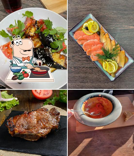 Курица с соусом карри в "Все Шашлыки"