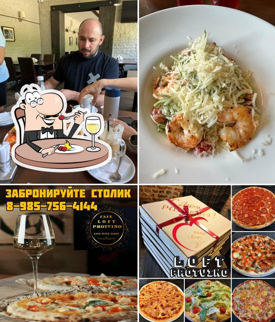 Блюда в "Кафе LOFT"