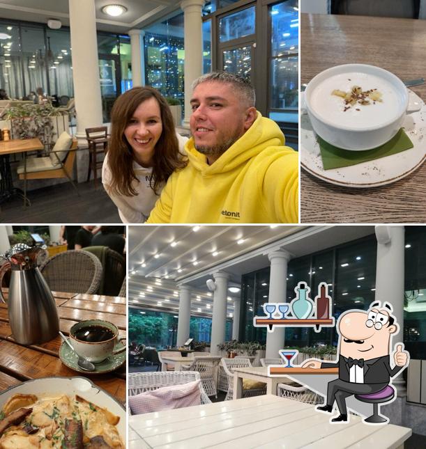 Посмотрите на внутренний интерьер "Чайный домик"