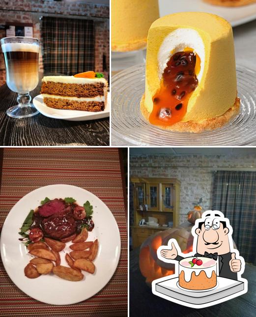 Морковный торт в "Кафе LOFT"