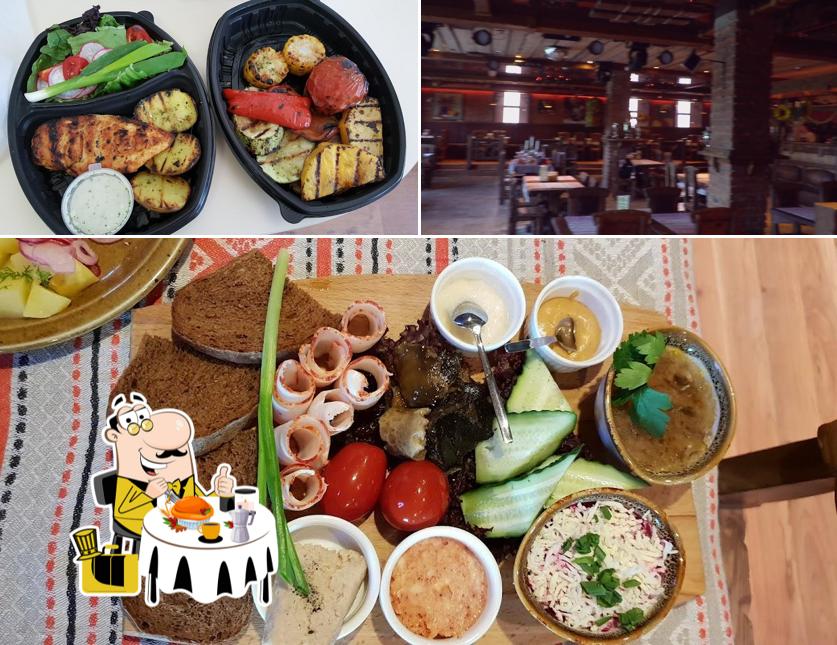 Еда в "Трактире Хлебникове"