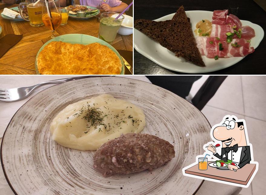 Еда в "Дебюте"