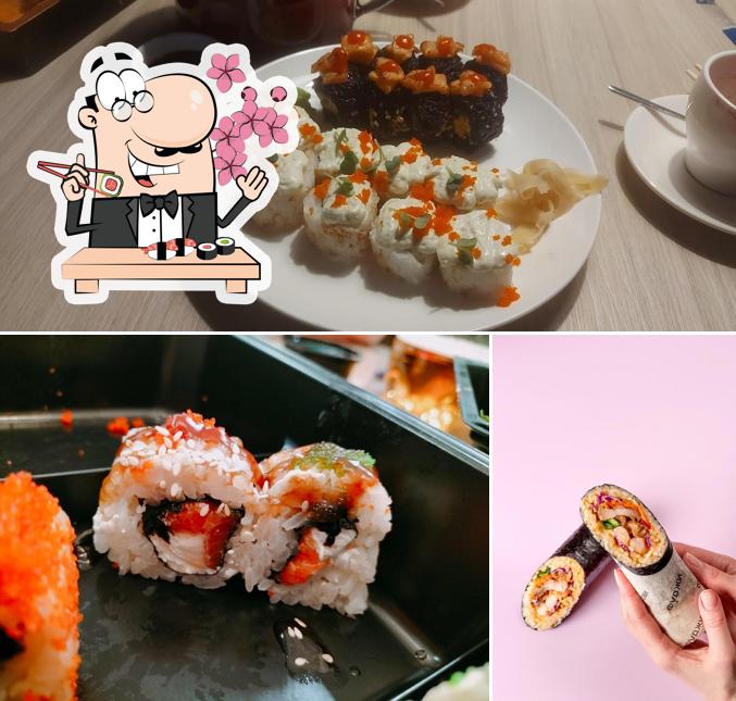 Попробуйте суши в "Friends Фуджах суши"