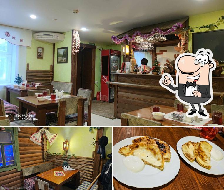 Посмотрите на внутренний интерьер "Сандала"