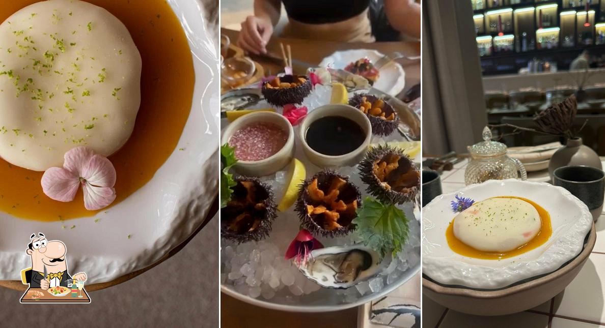 Еда в "Tuna Bar"