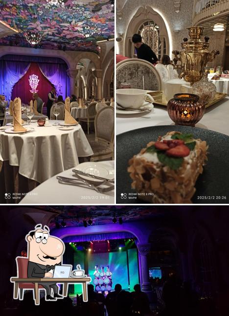 Посмотрите на внутренний интерьер "Ресторан Тройка"