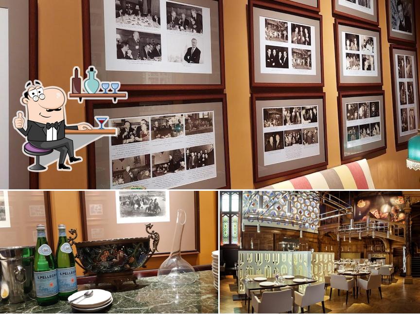 Посмотрите на внутренний интерьер "ЦДЛ"