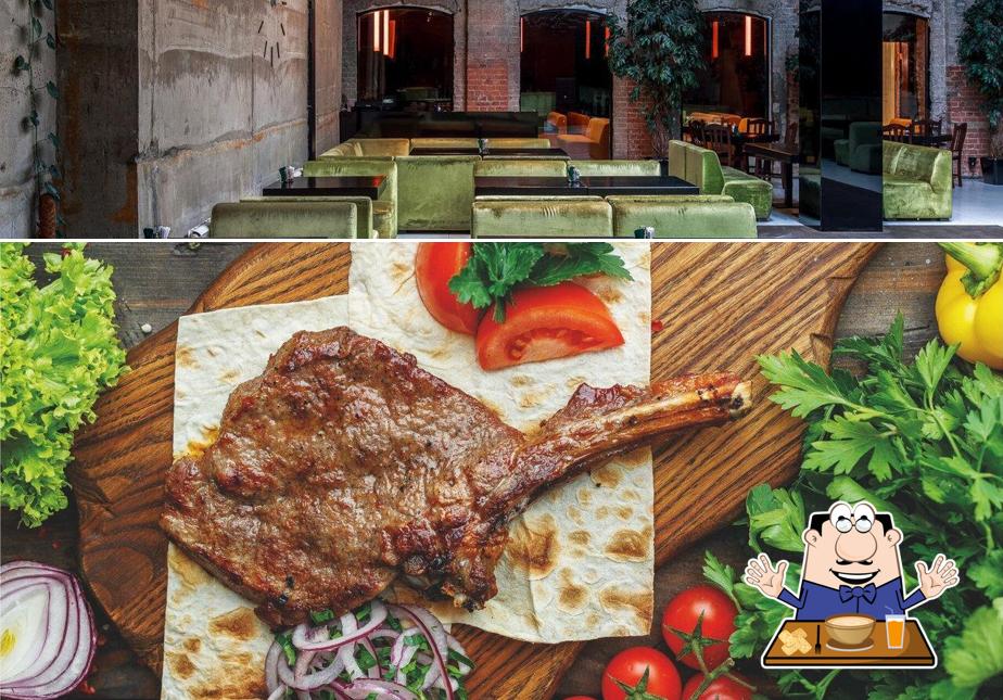 Блюда в "Хаце Хаус на Рабочей"