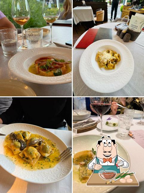 Равиоли в "Hands Bistro"