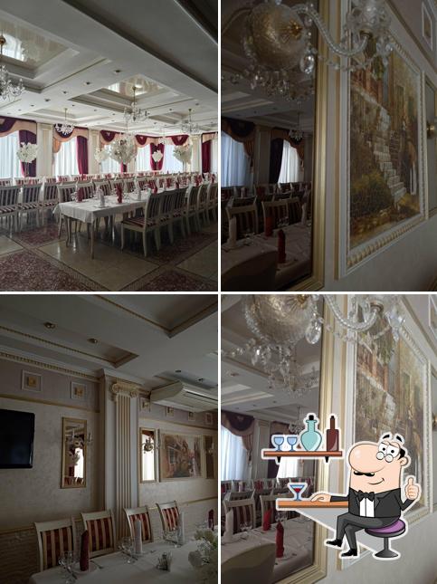 Посмотрите на внутренний интерьер "Ресторан Гедимин"