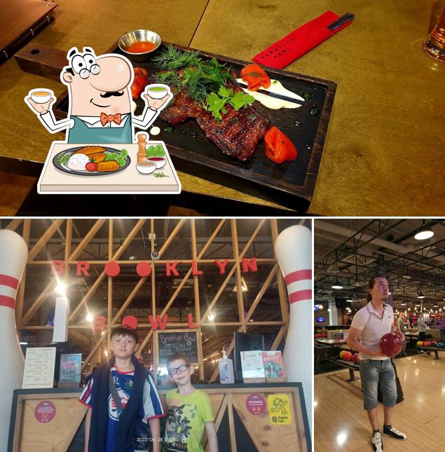 Блюда в "Brooklyn Bowl"