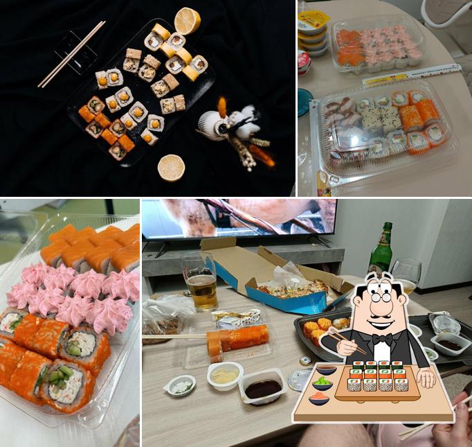 Отведайте разные виды суши